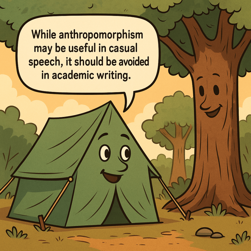 Anthropomorphism in Academic Writing